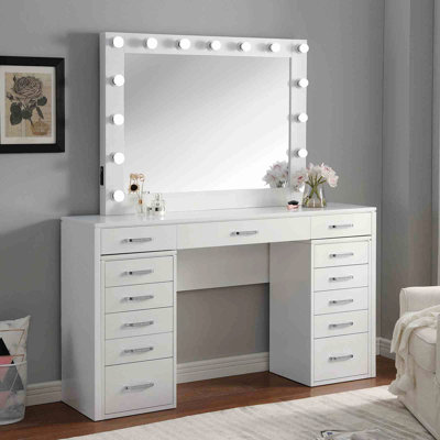 Ensemble de meuble-lavabo 1 pièce Glam Style
