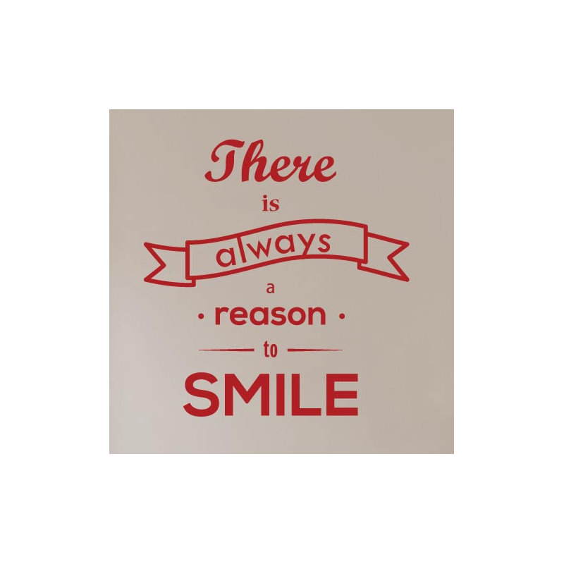 Non-Wall Damaging Wall Decal, Dark Red