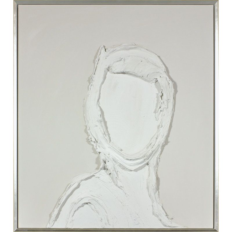 " Textured Portrait Woman "