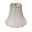 Abat-jour 16 po Cloche festonnée Monay Shantung-109702583