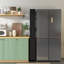 Étagère ouverte 7 côtés multi-fonctions avec rangement à un seul niveau pour la cuisine, le salon et les espaces étroits-660928564