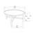 Round Solid Wood Coffee Table