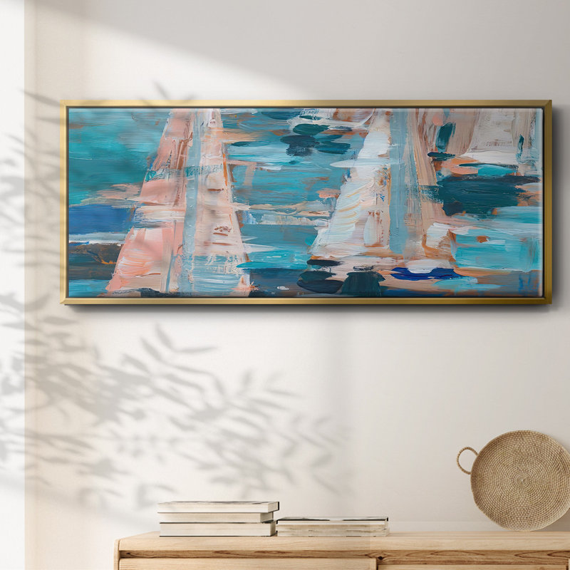 Pop Regatta I - toile encadrée