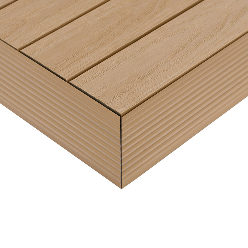 Carrelage de terrasse extérieur 2 "x 12" en érable canadien 2 pièces / boîte, Érable canadien