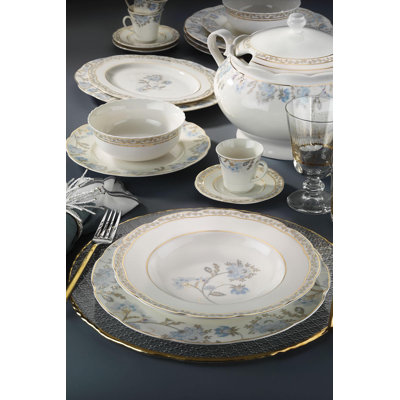 Ayrah Dinnerware Set 68 Piece - Service for 12