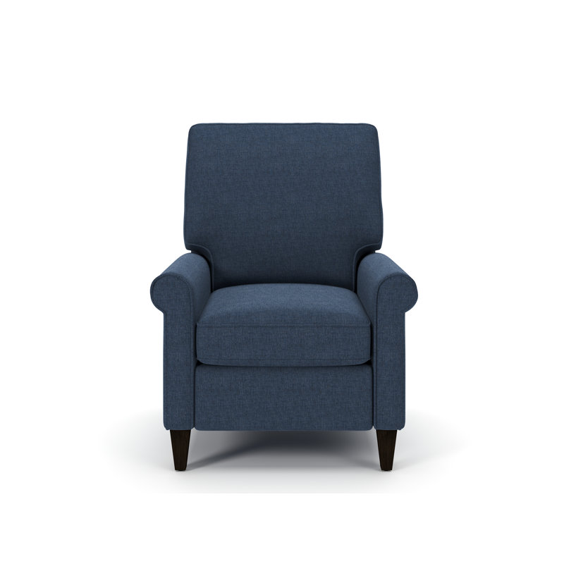 Darian 33" Pushback Recliner, Drusky Navy