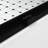 58" High Double Sliding Shower Enclosure, 1/4" (6Mm) Clear Tempered Glass, Stainless Steel Handle, Mute Rollers, - Crash Angle, Easy Mounting Aluminum Frame Bathtub Screen, Black Finish, Handle