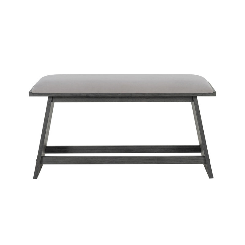 Banc de bar gris Jasmine