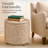 Round Storage Ottoman-834576907