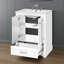24'' Modern Bathroom Vanity With Ceramic Sink,soft Closing Doors-114292561