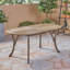 Table de salle à manger en bois d'acacia 70 "-1551066118