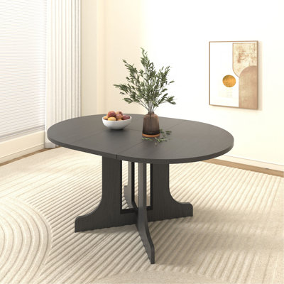 Table de salle à manger pour table de ferme ovale extensible 59 x 43 po
