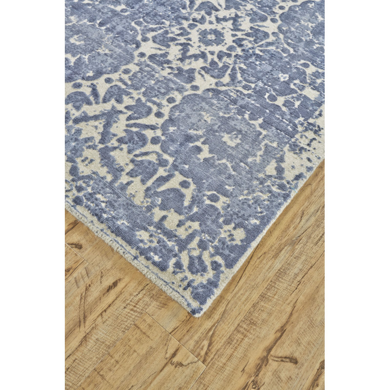 Elisse Wool Oriental Area Rug, Rectangle 5' x 8'