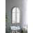 Arch Wood Wall Mirror