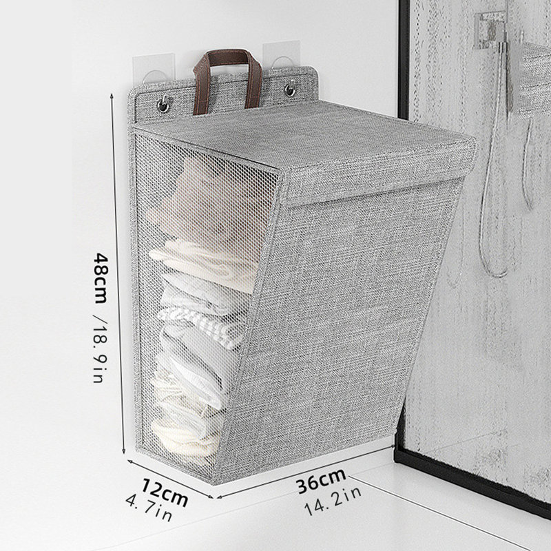 Panier à linge en tissu