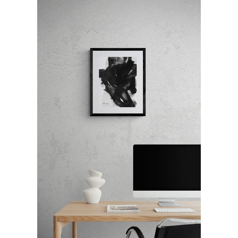 11,7,2 par Simona Gocan - peinture encadrée, H 21,25 po x l 17,25 po