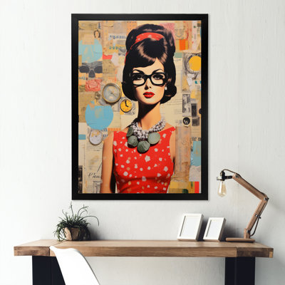 Mid Century Retro Rhythms III - reproduction d'art sur toile