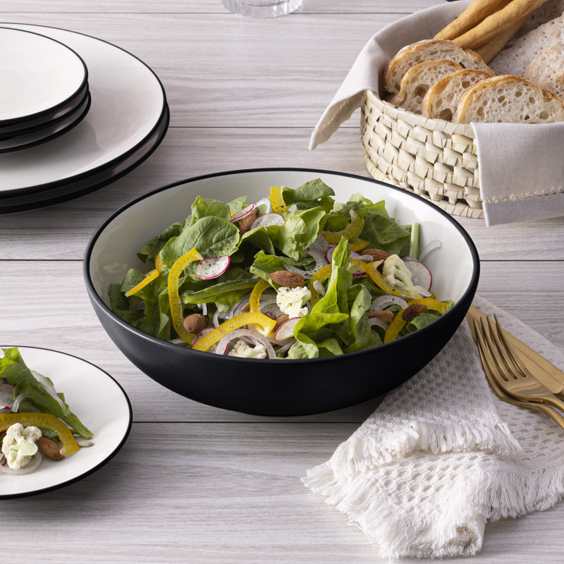 Noritake Colorwave Round Vegetable Bowl, 9-1/2", 64 Oz., Graphite
