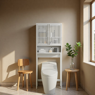 Tablette de rangement pour toilette, salle de bain privée