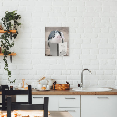Toile de cuisine Creative cochon, design par Lori Deiter