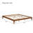 12 Inch Solid Dry Bamboo Wood Platform Bed Frame-871679611
