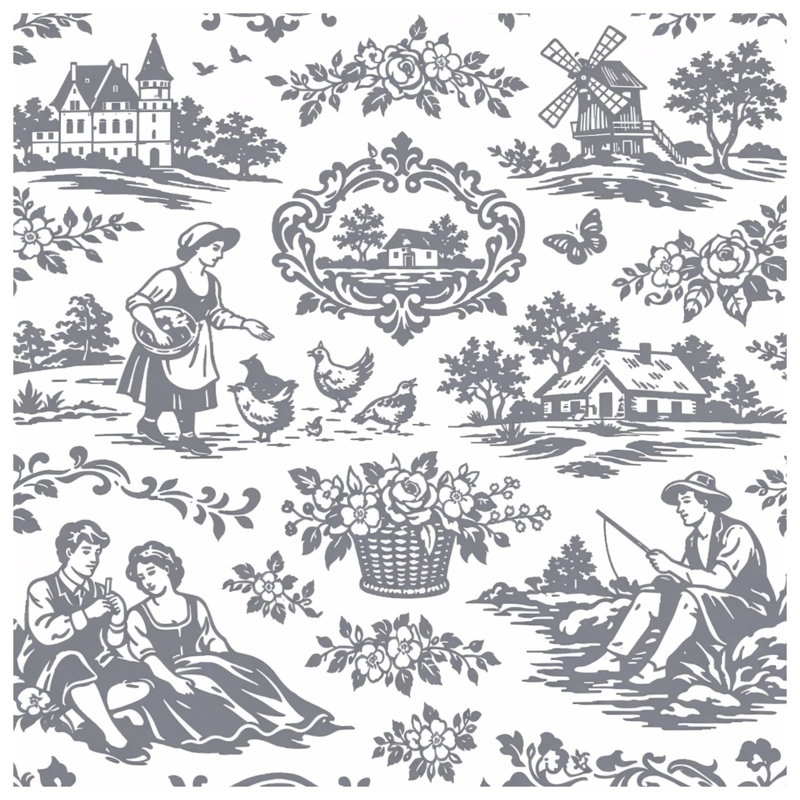 Housses de couette pastorales, Queen