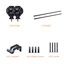 Tringle à rideaux simple ajustable Derra-1592751526-1592751524