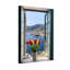 Vue de paysage et nature avec des fleurs et un paysage de mer-577323507