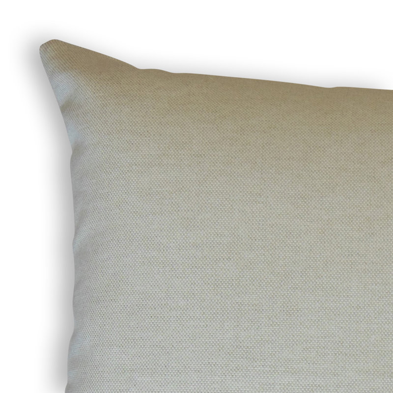 Piercy Cotton Reversible Throw Pillow, Height(22") x Width(22")