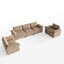 Canapé modulaire 5 pièces Lauretta-130121676