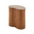 Cole And Grey Wood Heart Inspired Side End Accent Table-693310144