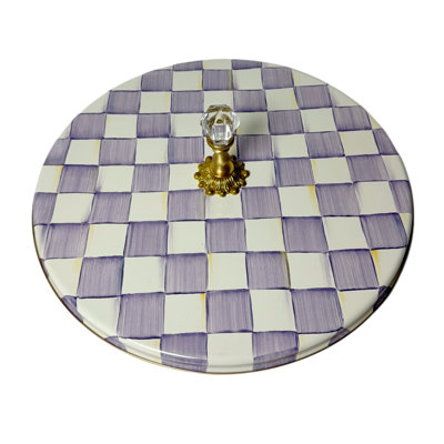 Violet Check Cheese Course