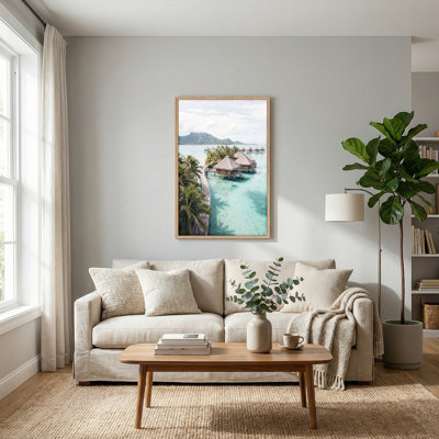 «Tropical Paradise», reproduction d'art sur toile, ensemble de 1