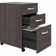Hybrid 72W X 30D Computer Table Desk With Storage And Mobile File Cabinet