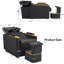 Fauteuil station shampooing en similicuir