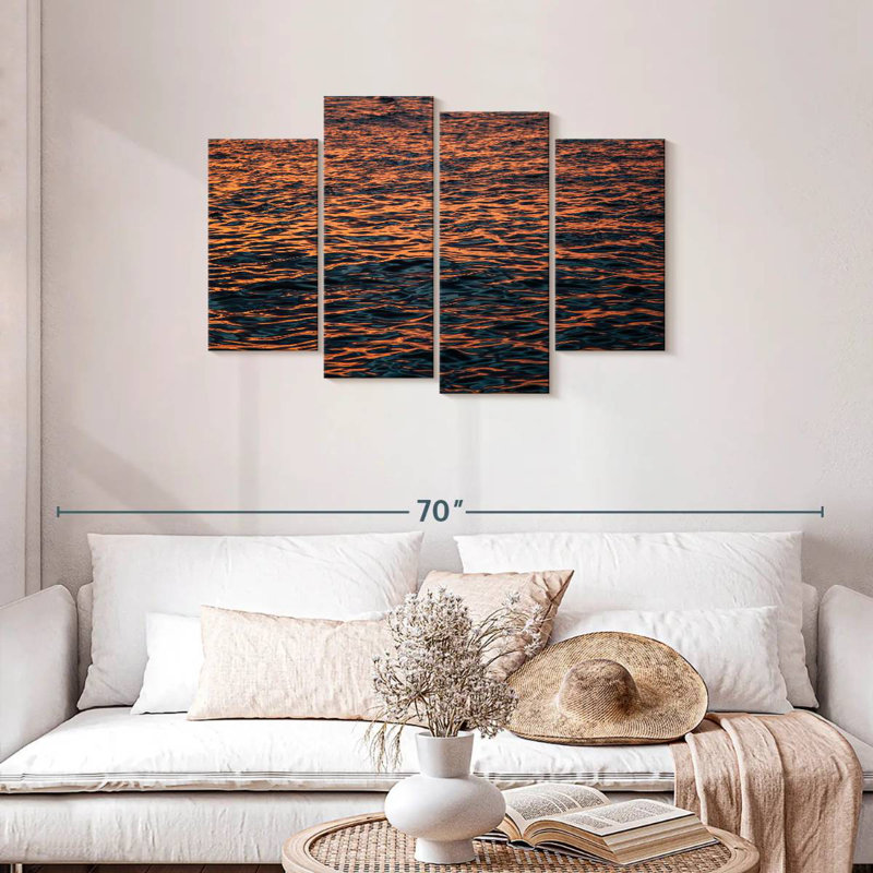 Gillard Ocean Ripples, H 27 po x l 43 po