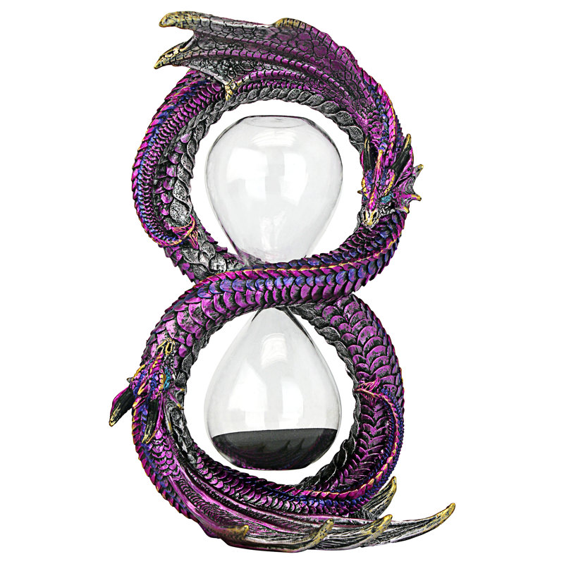 Witness to Time Gothic Dragon Hourglass
