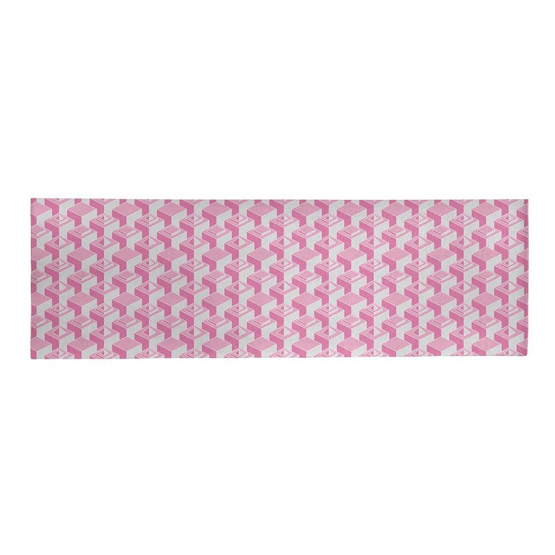Chenille Geometric Indoor Rug, Runner 2'5" x 8'