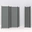 Cloison pliante 4 panneaux l 88 po x H 67,5 po-1846605234