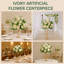 40cm Faux Flowering Plant in Freestanding
