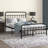 Hidalgo Metal Platform Bed-118303750-118303755