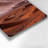 Space Mars surface panorama Brown Metal Wall Art-474702010