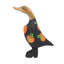 Figurine en teck et bambou Novica