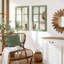 Miroir 32 po x 22 po Farmhouse