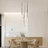 Keysha 6-Light Aluminum Dimmable Chandelier with Integrated LED -297061738