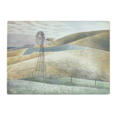 Furlongs Waterwheel by Eric Ravilious Chopping Board