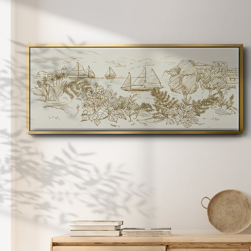 Autumn Landing II - toile encadrée