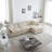 Free Combination Modular L-Shaped Sectional Sofa With Reversible Ottoman-734780172