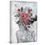 Coquelicots et papillons-reproduction sur toile tendue-50109921