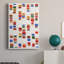 Code II - peinture sur toile tendue-865691217
